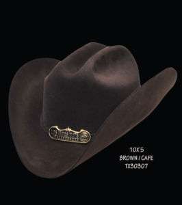 COWBOY HAT DURANGUENSE STYLE 4X FELT HATS BY LOS ALTOS  