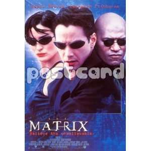   The Matrix Postcard~ Rare Postcard~ Approx 4 x 6 