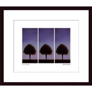     Three Trees   Artist Greve  Poster Size 15 X 19