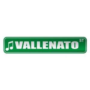   VALLENATO ST  STREET SIGN MUSIC