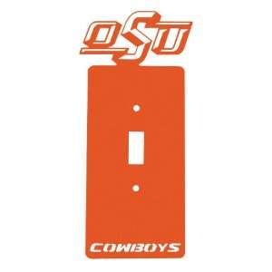  Oklahoma State Cowboys Single Toggle Metal Switch Plate 