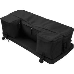 Black ATV Rack Pack Rear Utility Pack with Cushion 