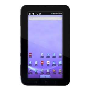 New Velocity Micro T103 Cruz Tablet Computer 7 Android 2.0 Black 1GB 