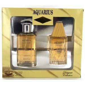  New   Aquarius Designer Cologne. 2pc Gift Set   5764959 