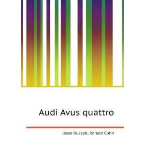  Audi Avus quattro Ronald Cohn Jesse Russell Books
