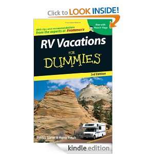 RV Vacations For Dummies (Dummies Travel) Harry Basch, Shirley Slater 