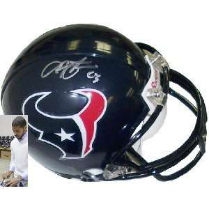 Signed Arian Foster Mini Helmet   Authentic  Sports 
