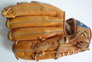 Dwight Gooden Leather Baseball Glove Spalding 1980s  