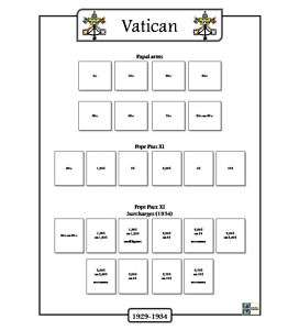 Vatican stamp album Premium edition  