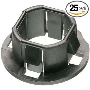 Arlington 4404 Plastic, 1 1/12 Inch Snap In Bushings for Knockouts, 25 