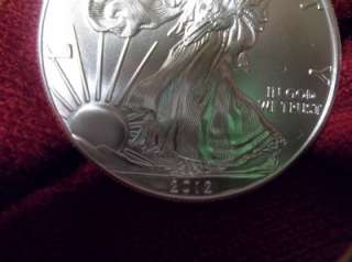 NEW 2012 SILVER AMERICAN EAGLE BULLION IN STOCK .999 FINE SILVER 