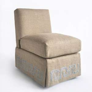  Armless Broken Key Slipper Chair