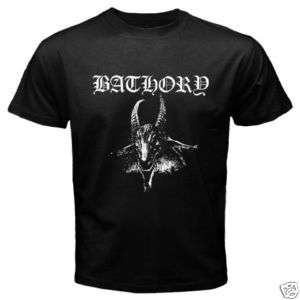 VINTAGE BATHORY BLACK T SHIRT Sz S M L XL 2XL  