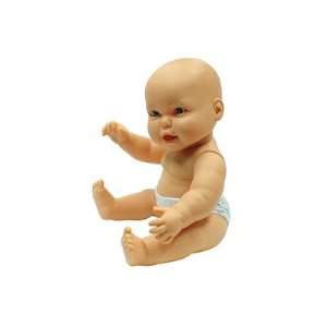  Large Vinyl Gender Neutral Caucasian Baby Doll Toys 