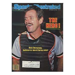  Rick Dempsey 1983 Sports Illustrated