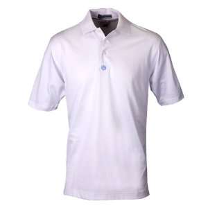  Genuine Volkswagen Mens White Luster Jersey Polo  Size 
