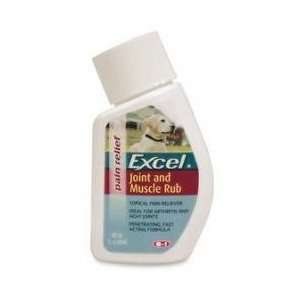  8 in 1 Excel Joint & Muscle Topical Rub Liquid for Dogs, 3.5 