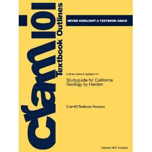  Studyguide for California Geology by Harden, ISBN 