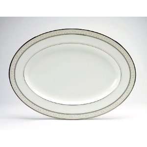 Montvale Platinum Oval Platter 12(Sm) 