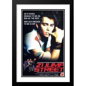  21 Jump Street 32x45 Framed and Double Matted Movie Poster 
