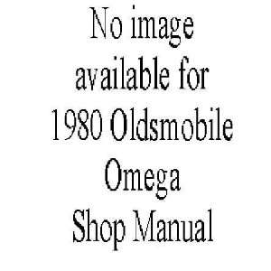  1980 OLDSMOBILE OMEGA Shop Service Repair Manual Book 