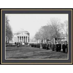 Inauguration Day University of Virginia 1905 8 1/2 X 11 Photograph