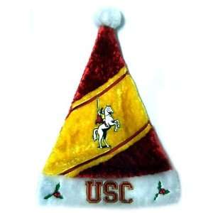  USC Trojans HIMO Colorblock Santa Hat