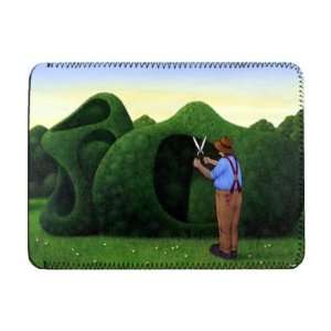  Moore Topiary (acrylic on linen) by Larry   iPad Cover 