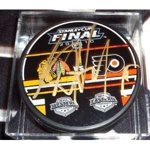  Scott Hartnell Signed Puck   Stanley cup W COA 3 Sports 