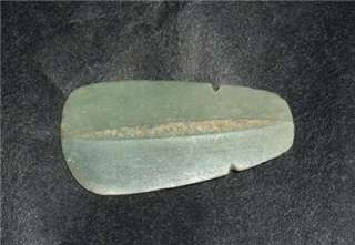 Costa Rican Jade Amulet ~ Pre Columbian ~ Guanacaste. Juacas/Huacas 