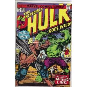 Incredible Hulk #179 Comic Book