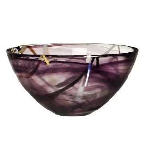  Kosta Boda Contrast Bowl Lilac   9