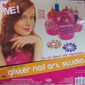  Glitter Nail Art Studio Toys & Games
