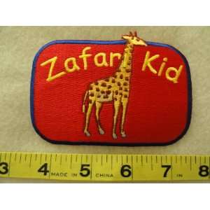  Zafari Kid (Giraffe) Patch 