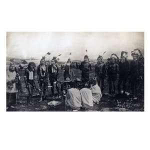 Sioux Men, Two Strikes Band, Brule Lakota Sioux, Pine 