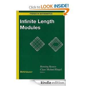 Infinite Length Modules Henning Krause, Claus M. Ringel  