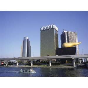  Exterior of the Asahi Beer Headquarters, Azumabashi, Japan 