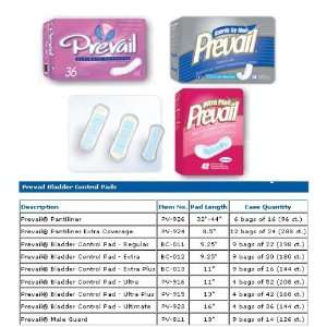  Prevail Bladder Control Pads  Ultra Plus, Case of 168 