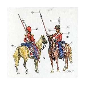  6042 1/72 Napoleonic War Cossack Cavalry Toys & Games