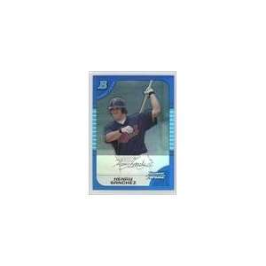   Draft Blue Refractors #75   Henry Sanchez FY/150 Sports Collectibles