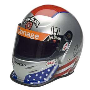 Bell Racing Michael Andretti K 1 Mini Replica Helmet 06  