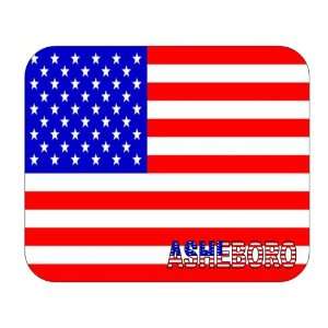 US Flag   Asheboro, North Carolina (NC) Mouse Pad 