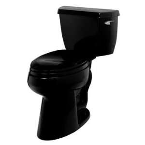  Kohler Wellworth Two Piece Toilet 3505 RA 7 Black