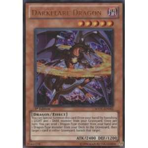  Yugioh Dragons Collide Single Card Darkflare Dragon SDDC 