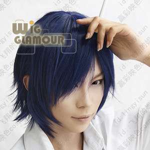 Uta no Prince sama Ichinose Tokiya Cosplay Dark Blue Hair Wig  