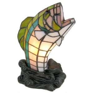  Pretty Upright Fish Table Lamp  1540