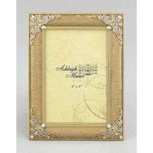  Ashleigh Manor 4 by 6 Inch Versailles Frame, Gold