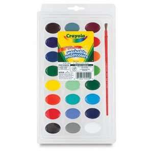  Crayola Washable Watercolor Pan Sets   8 Color Oval Set Arts 