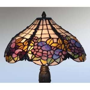  Tiffany Style Stained Glass Table Lamp VL532