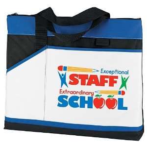  Exceptional STAFF Extraordinary SCHOOL (Blue) Avalon Tote 
